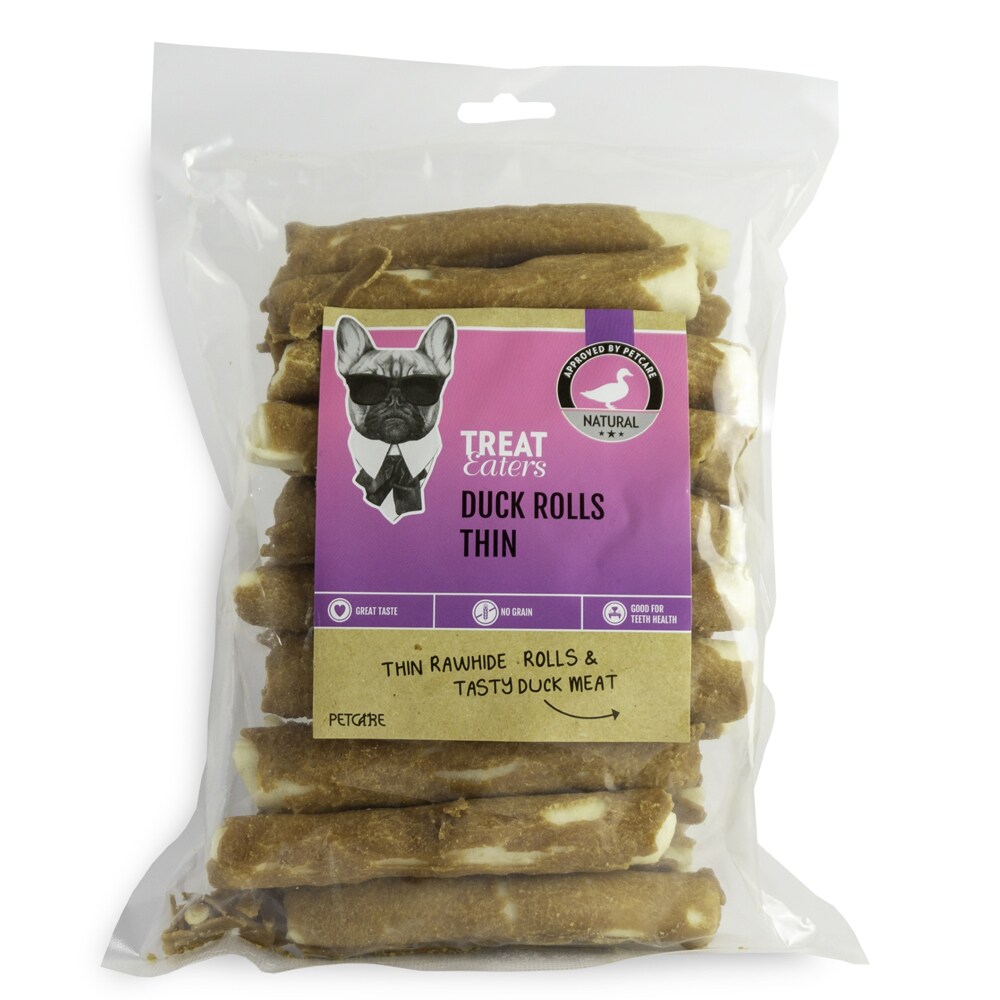 Hundetygg 20-pkn. Duck Roll Treateaters