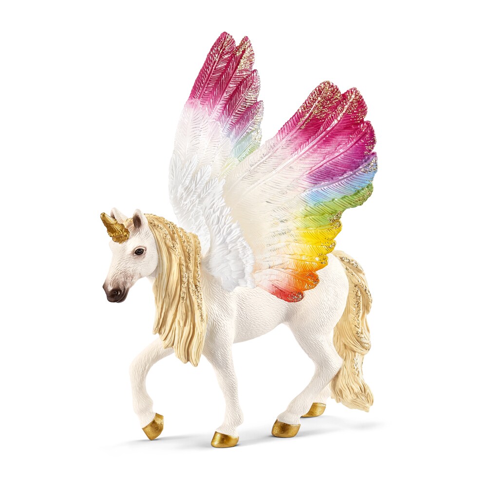 Leketøy  Winged rainbow unicorn Schleich